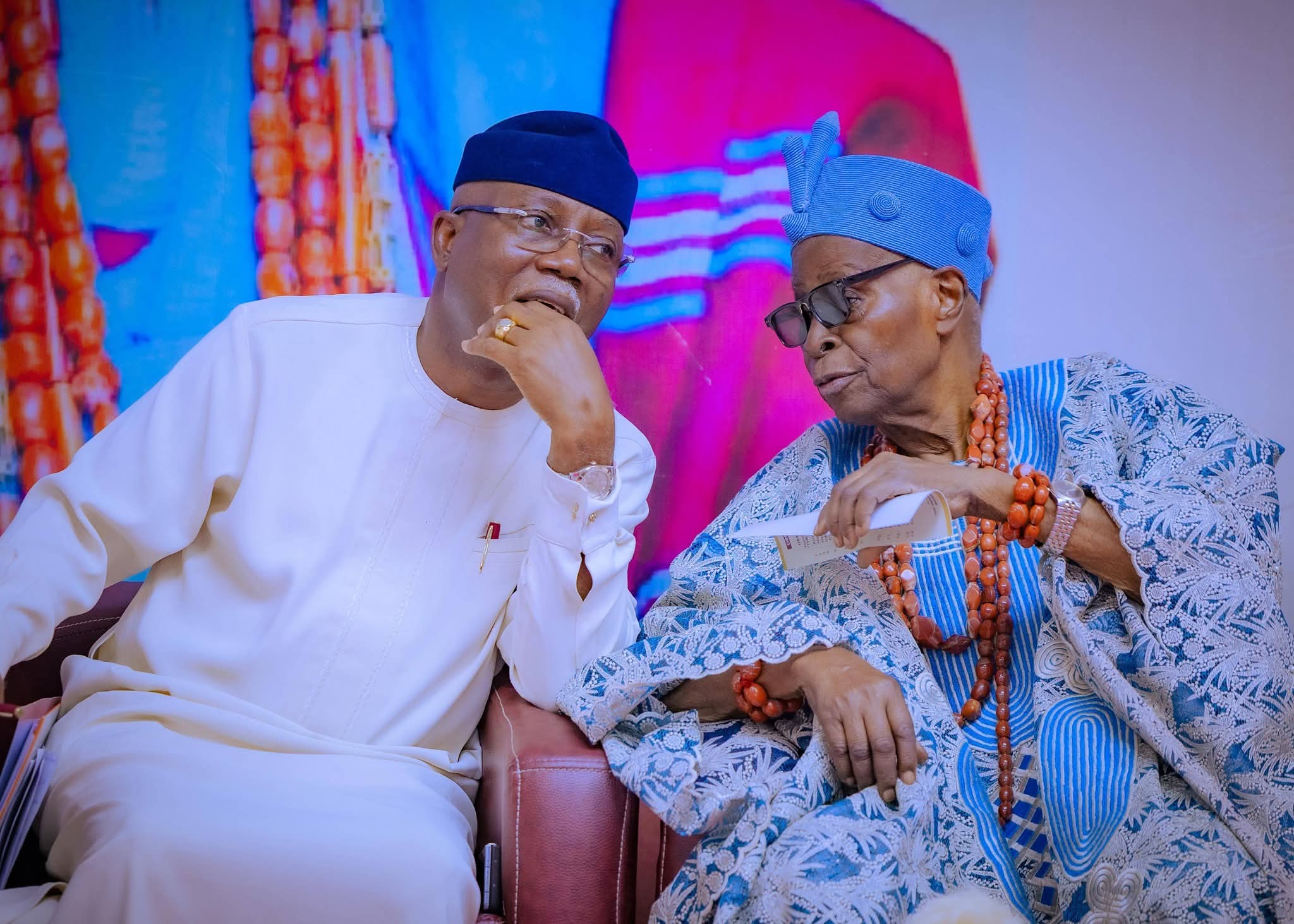 PRINCE ADENEKAN OLATERU-OLAGBEGI APPLAUDS AIYEDATIWA FOR HONOURING OBA FALAE, CALLS FOR VALUE-DRIVEN LEADERSHIP