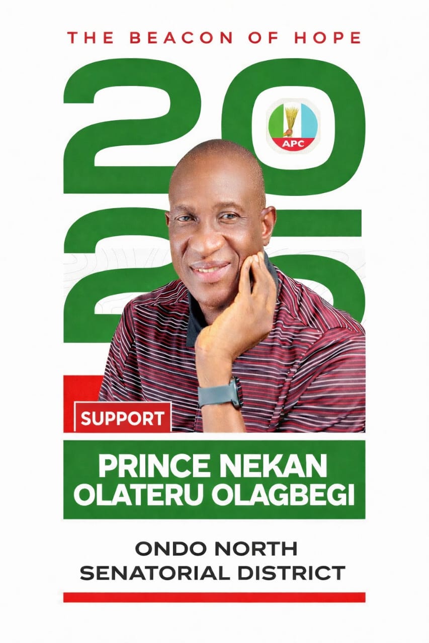 PRINCE ADENEKAN OLATERU-OLAGBEGI’S SENATORIAL INTEREST: A BOLD STEP TOWARDS LIBERATION AND PROGRESS FOR ONDO NORTH