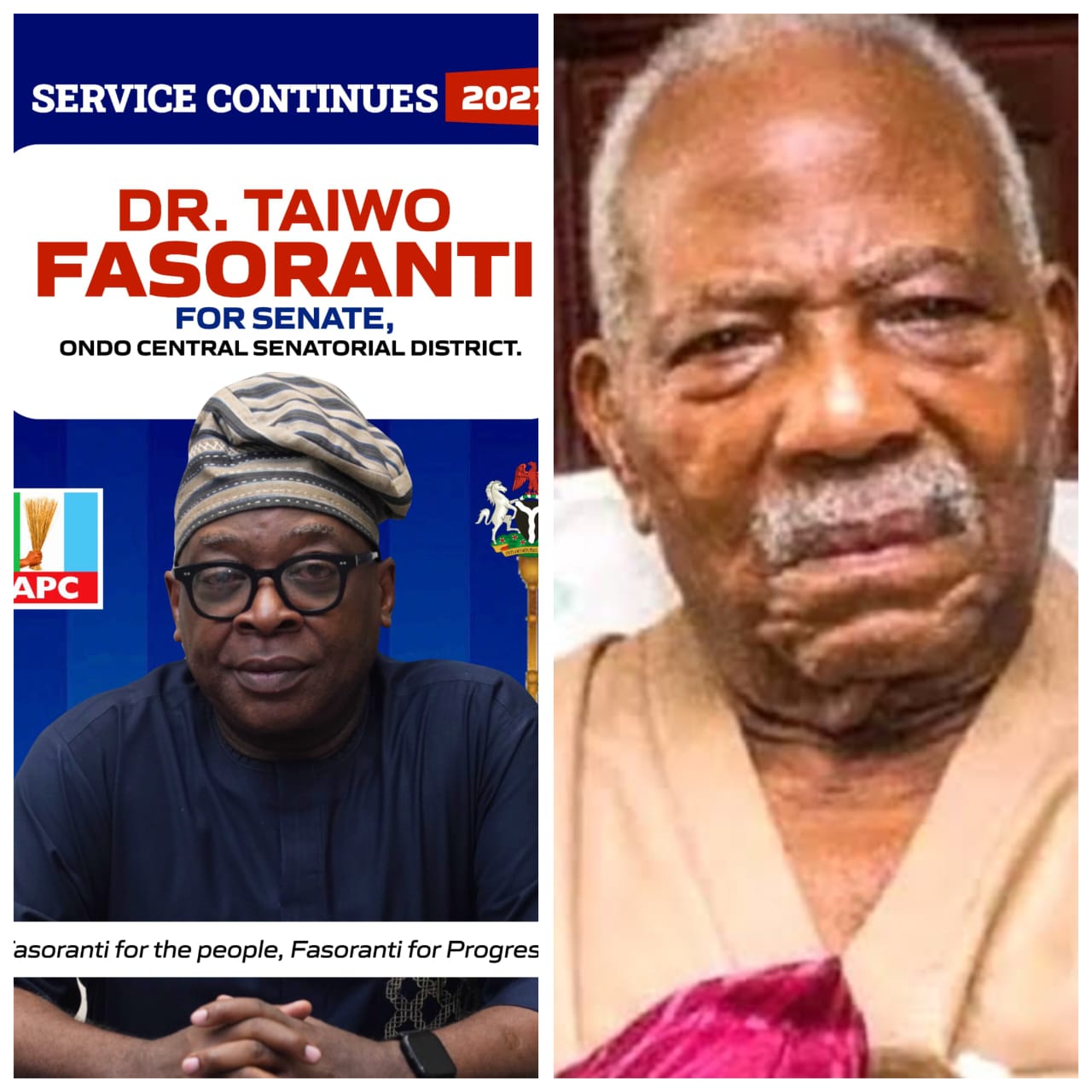 TAIWO FASORANTI WILL SUSTAIN PA REUBEN FASORANTI’S LEGACY IN ONDO AND NIGERIA — DG OPOMULERO